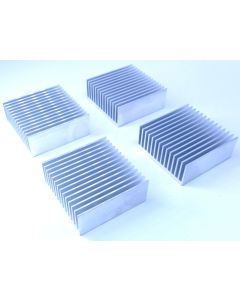 Easycargo 4pcs 50mm Aluminum Heatsink 50mm x 50mm x 20mm, Cooler Cooling Heat Sink (50mmx50mmx20mm)